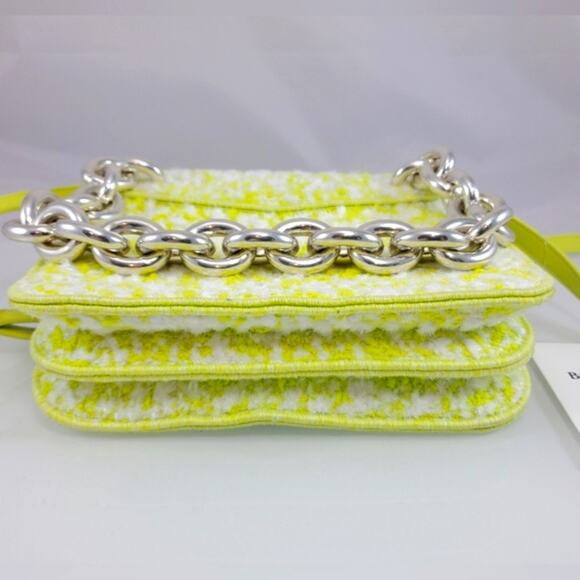 NWT$3,600 Bottega Veneta Small Boucle Mount Envelope Chain Shoulder Seagrass Bag - Picture 15 of 16